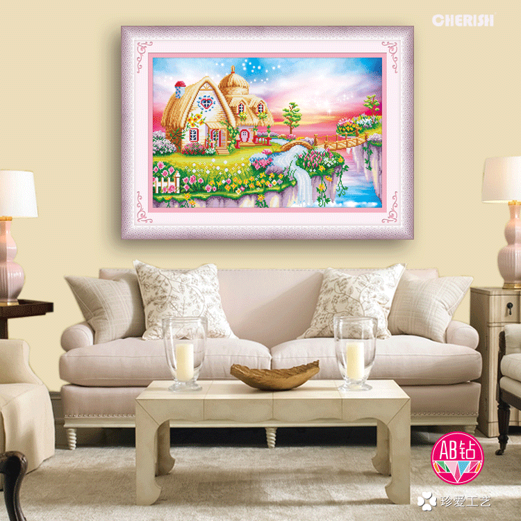 71172-仙山琼阁-76x50cm  ￥111
