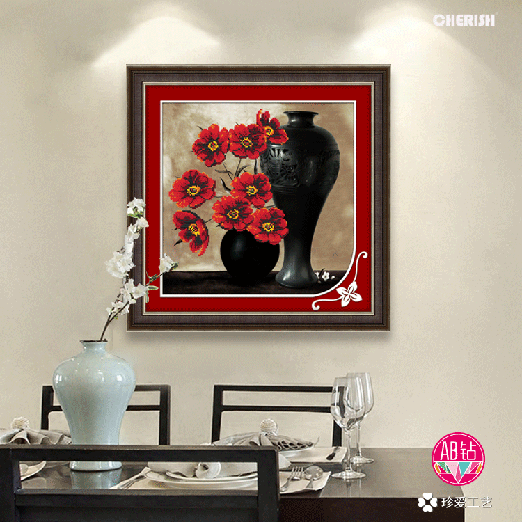 71281-绚丽绽放（二）-50x50cm  ￥61