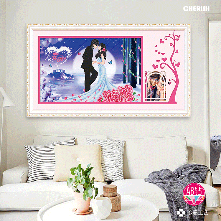 71359-幸福的约定（玫瑰之约）-92x60cm   ￥128