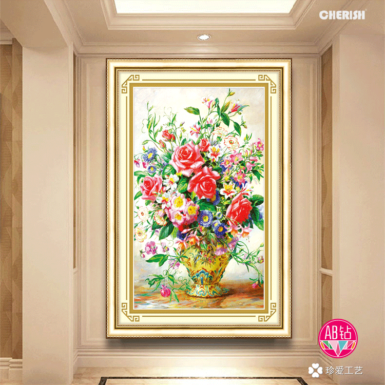 71712-繁花似锦-60x92cm  ￥161