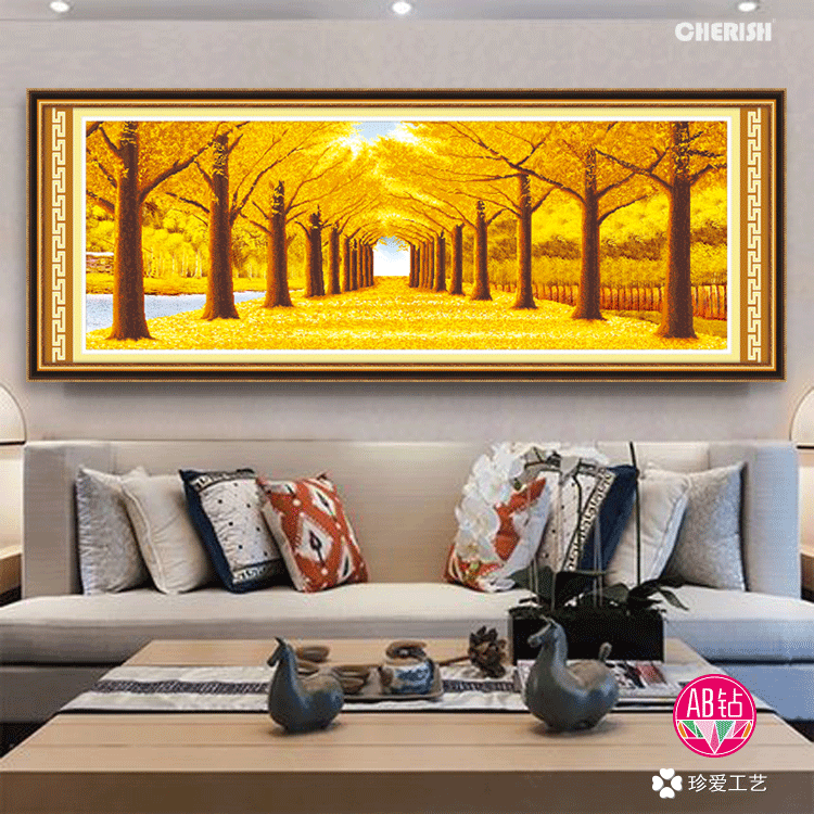 71801-黄金满地（加长版）-208x75cm  ￥494