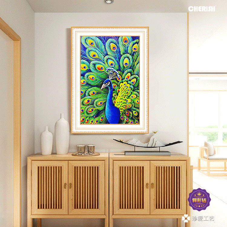 18301-雀之赋-53x75cm  ￥548