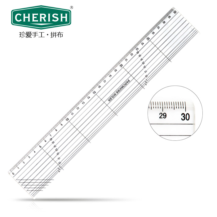 811687 尺子 长30cm ?28