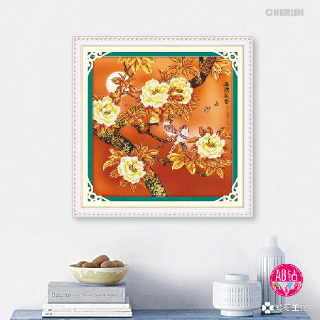 31295-鸟语花香（二）-70x70cm ￥83