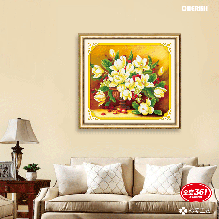 31303-栀子花-70x65cm ￥94