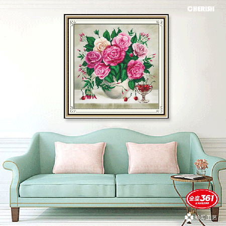 31503-玫瑰多姿-60x60cm ￥78