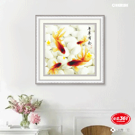 31568-年年有余-65x65cm ￥72