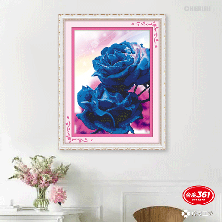 30215-蓝色妖姬-65x85cm ￥139