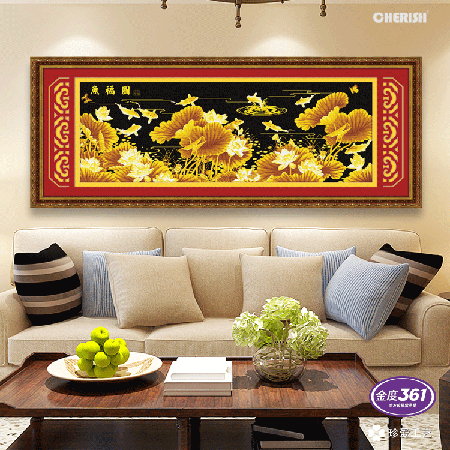 12023-九鱼聚财-200x85cm ￥825