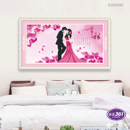12085-蝴蝶兰之幸福-110x60cm ￥213