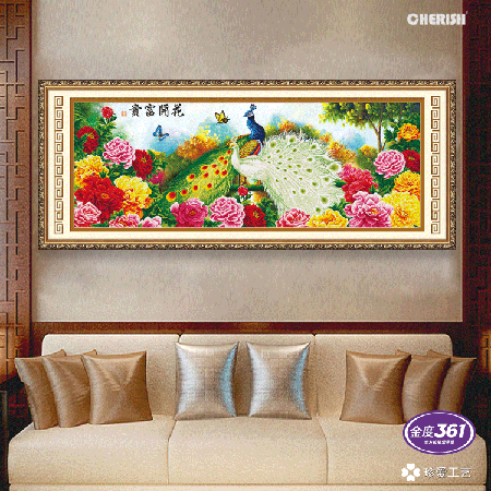 12123-花开富贵（锦绣大版）-190x76cm ￥863