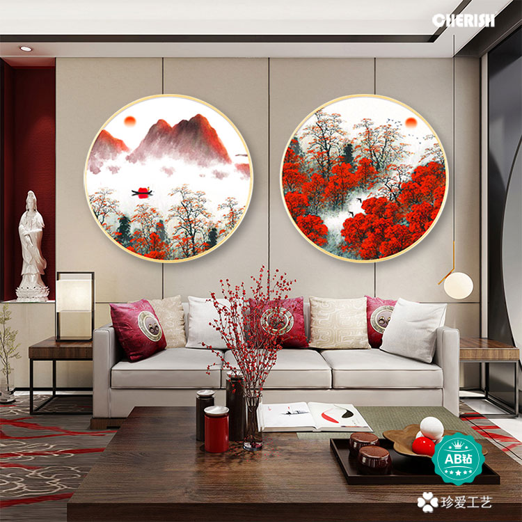 18801-鸿运当头（二联）100x49cm ￥2761