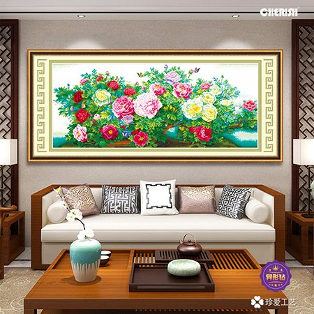 18848-国色天香（满钻）184x80cm ￥1463