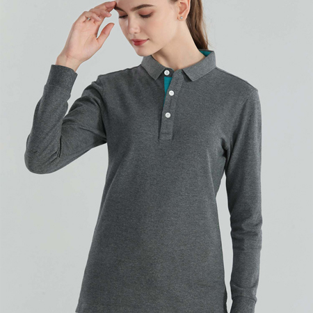 ZA081 时尚Polo长袖 ￥82