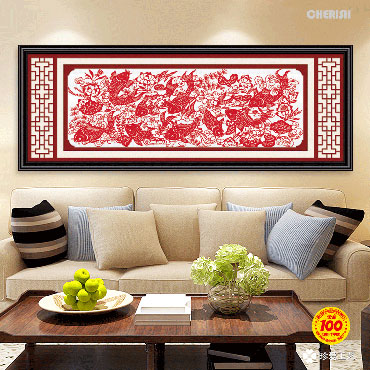 21409-富贵有余-199x73cm ￥244