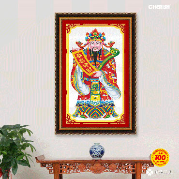 21573-财神福-55x88cm ￥120