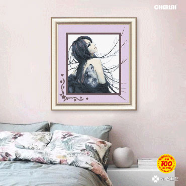 21590-与狼共舞-56x63cm ￥72
