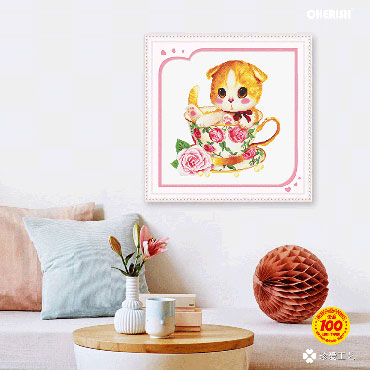 22312-懵懂时光（二）-52x52cm ￥61