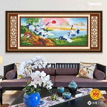 21810-鹤寿延年-鸿运版-190x85cm ￥439
