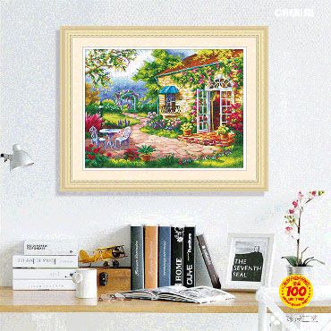 22333-邻家花园-79x62cm ￥111