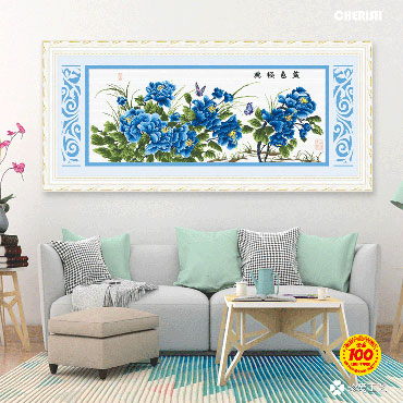 21831-蓝色经典-152x66cm￥178