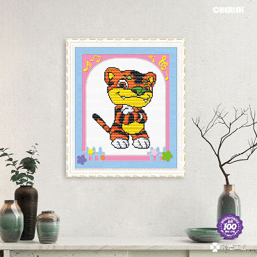 11373-威风虎-30x35cm ￥63