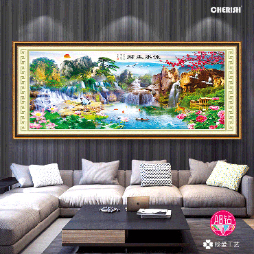 72109 流水生财（福禄版） 210x90cm ?861