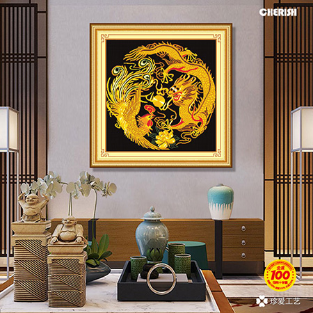 10025 富贵吉祥 100x103cm ￥165