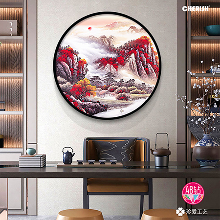 39267 如意人家（满钻）60x60cm ￥500