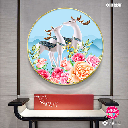 39271 富贵有禄 60x60cm ￥500