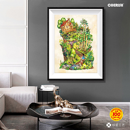 10067 山中漫步 50x70cm ￥67