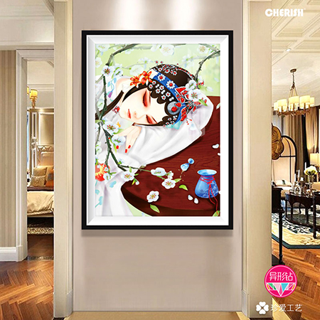 72323 贵妃醉酒 60x80cm ￥240