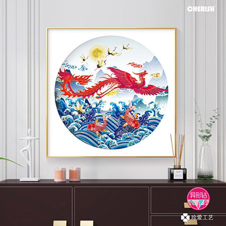 72383 凤凰于飞 65x65cm ￥170
