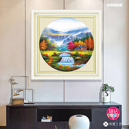 72388 空谷幽兰（满钻）  65x65cm ￥195