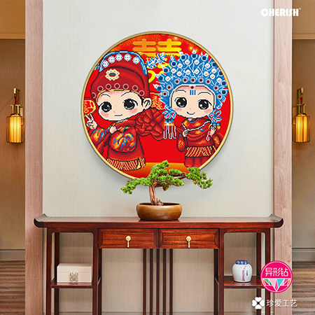 39283 金玉良缘 60x60cm ￥550