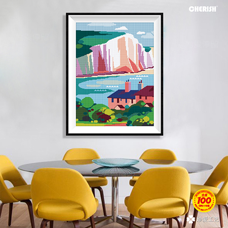 22568 梦中小屋 42x54cm ￥85