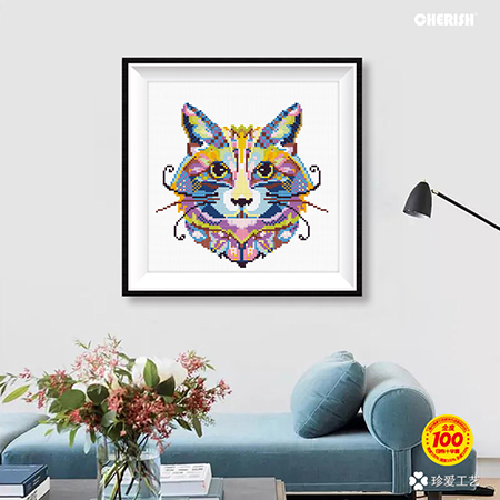 22592 大花猫 30x30cm ￥45