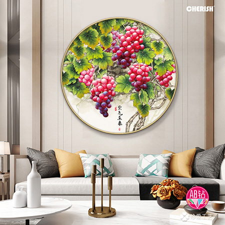 72402 紫气东来（满钻）65x65cm ￥190