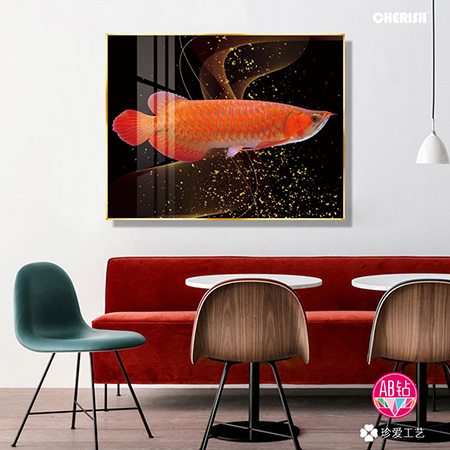 72407 金龙鱼 75x60cm ￥150