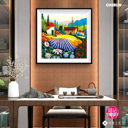 72436 山村美景 48x48cm ￥125